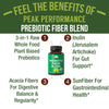 Organic 3-in-1 Prebiotic Fiber Capsules