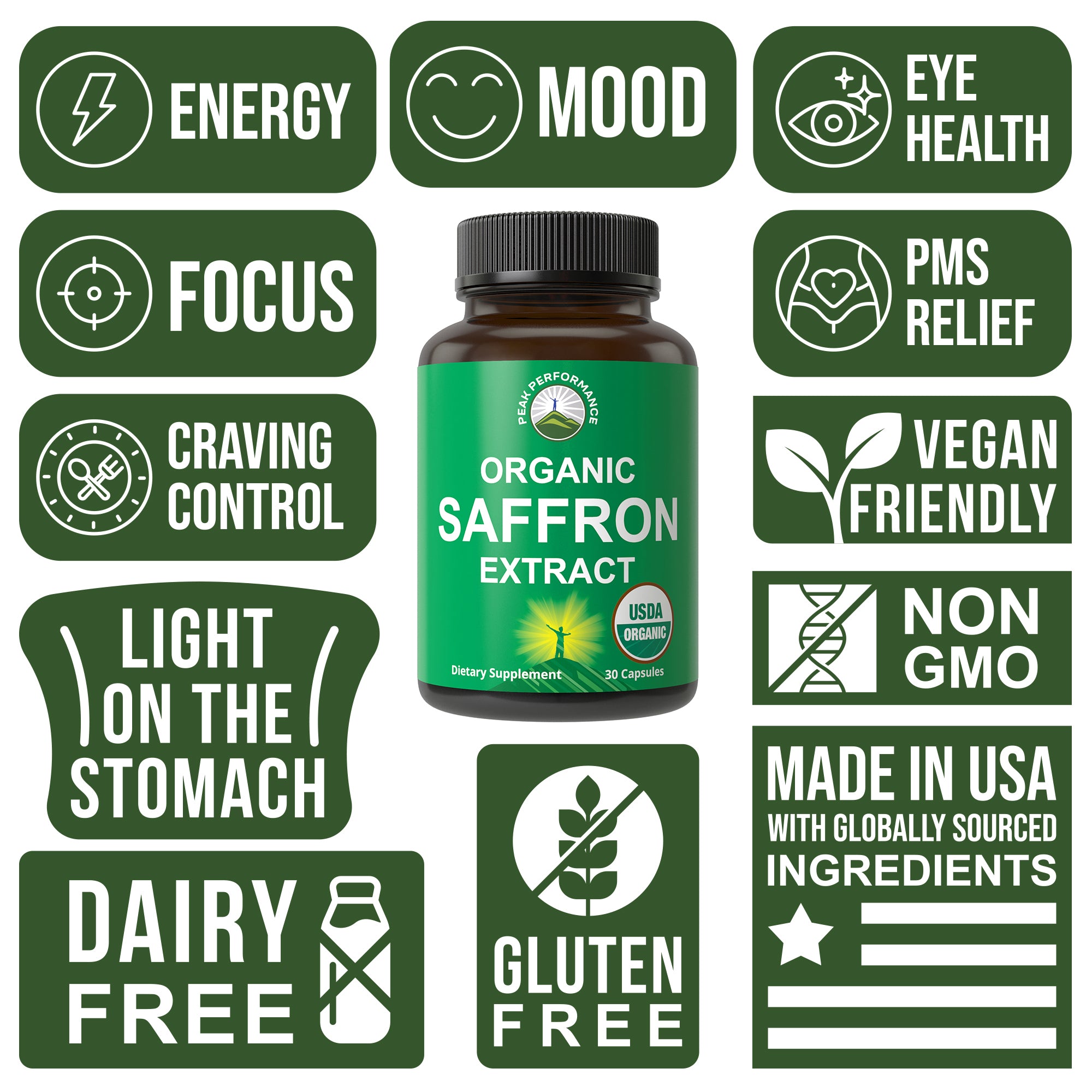 Organic Saffron Capsules