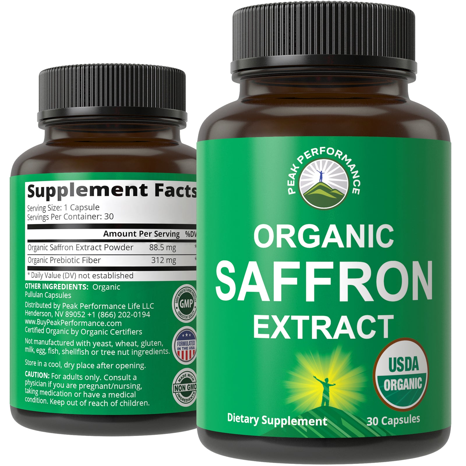 Organic Saffron Capsules