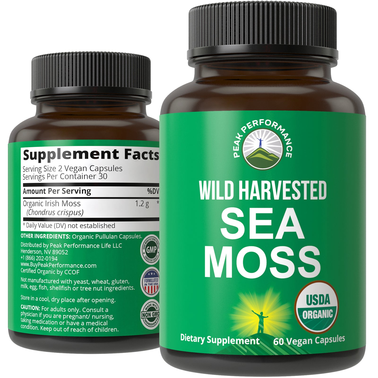 Organic Irish Sea Moss Capsules