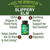 USDA Organic Slippery Elm Capsules