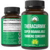 Theracurmin Up to 42X Greater Absorption vs Standard Curcumin - High Bioavailable Turmeric Curcumin Capsule Supplement - Clinically Studied, Supports Muscle Recovery, Joints, Mobility for Women, Men