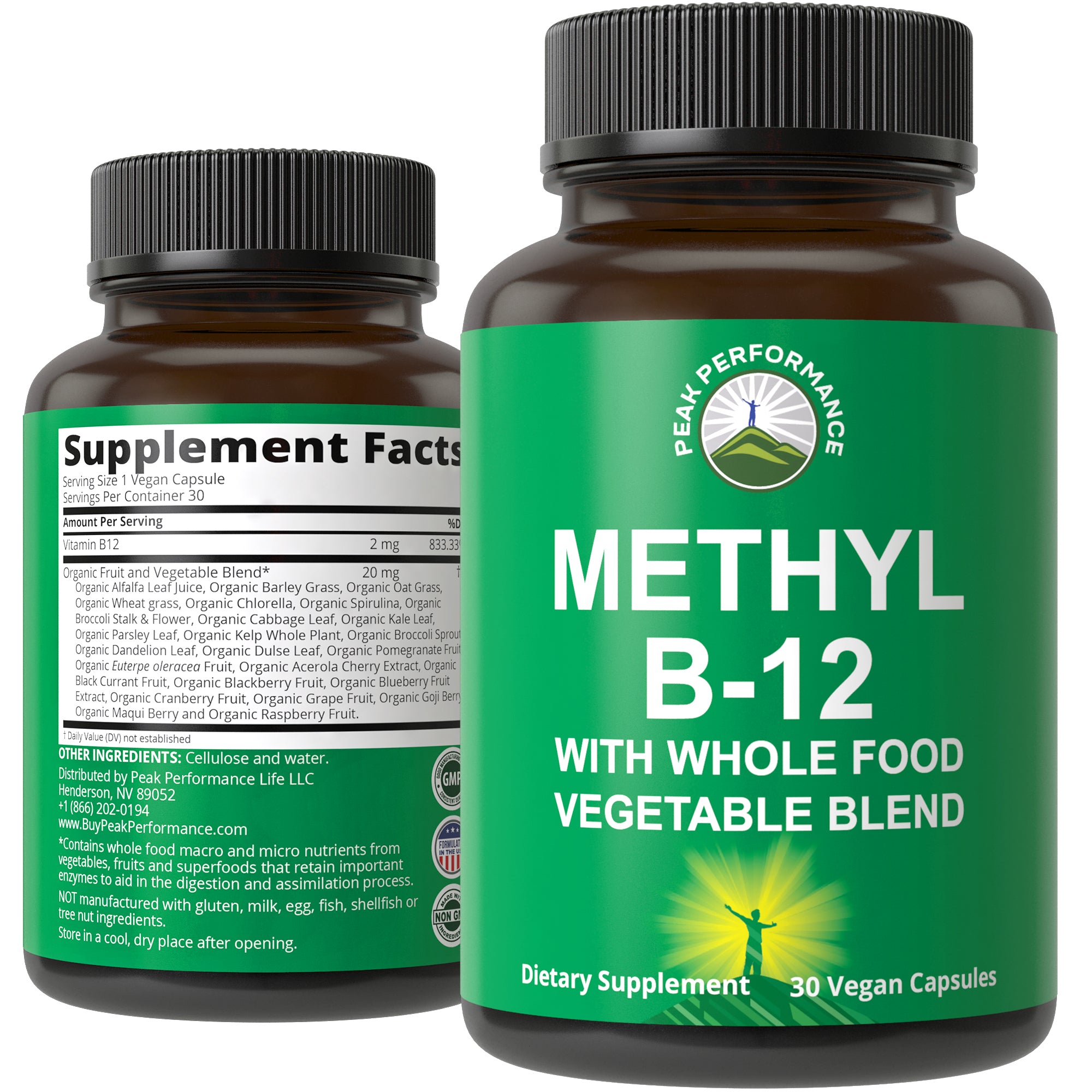 Raw Whole Food Methyl B-12