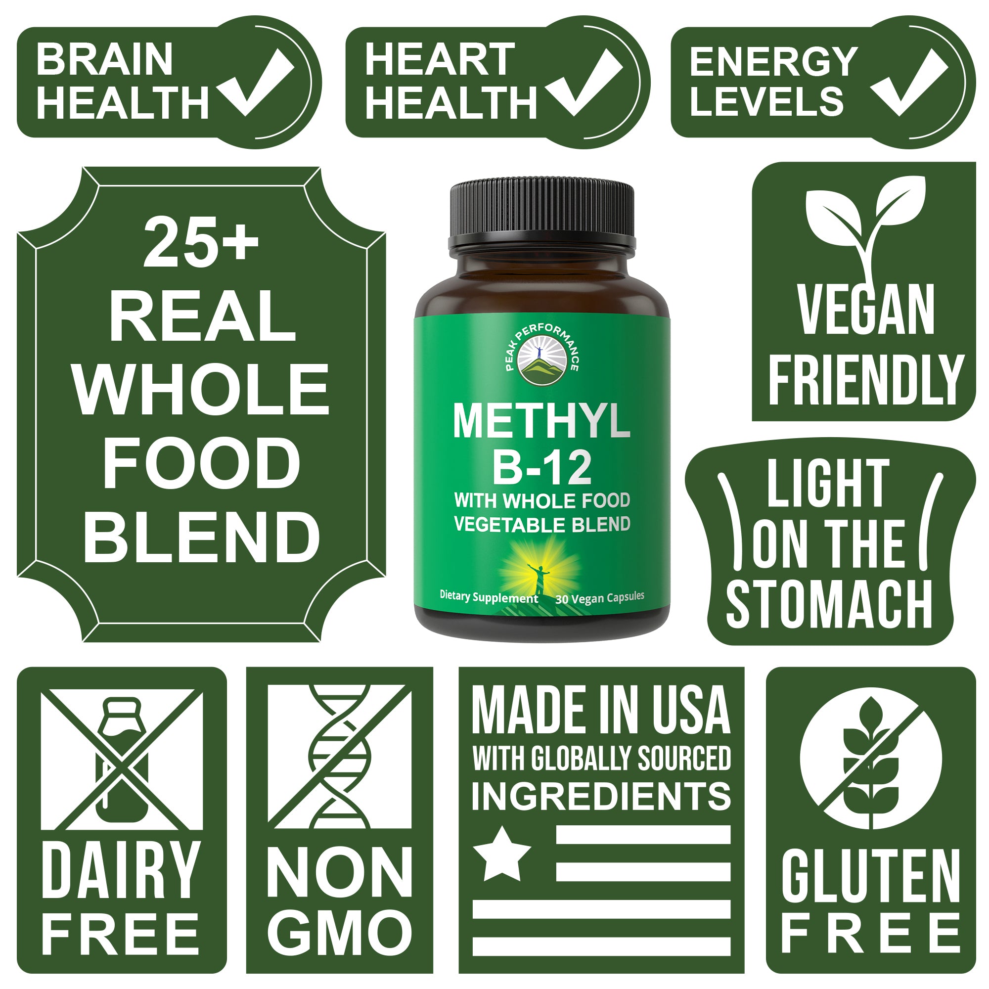 Raw Whole Food Methyl B-12