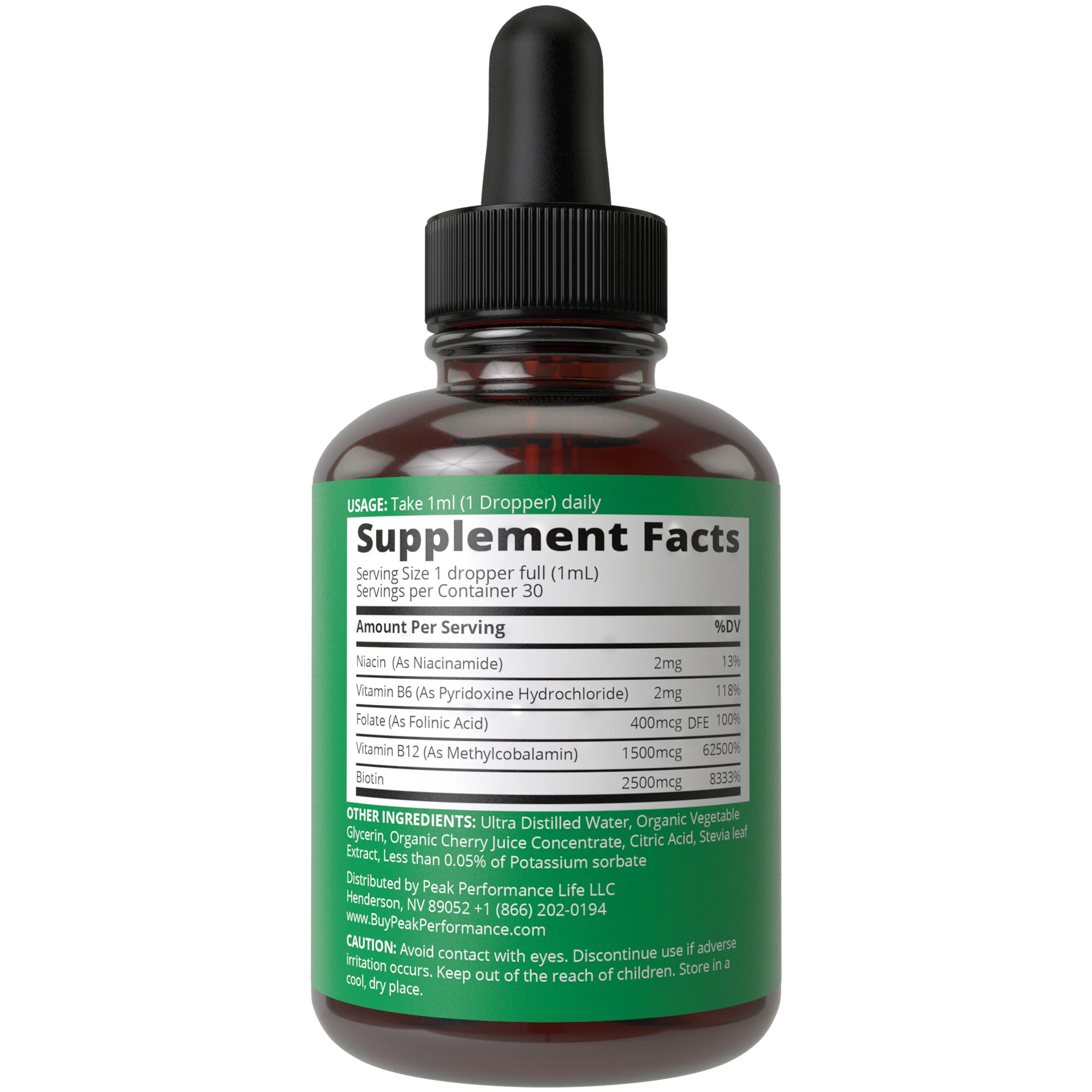 B Complex Liquid Vegan Drops