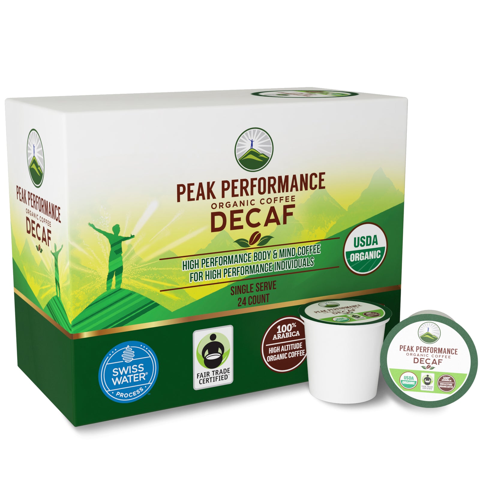 High Altitude Organic Coffee Peak Performance