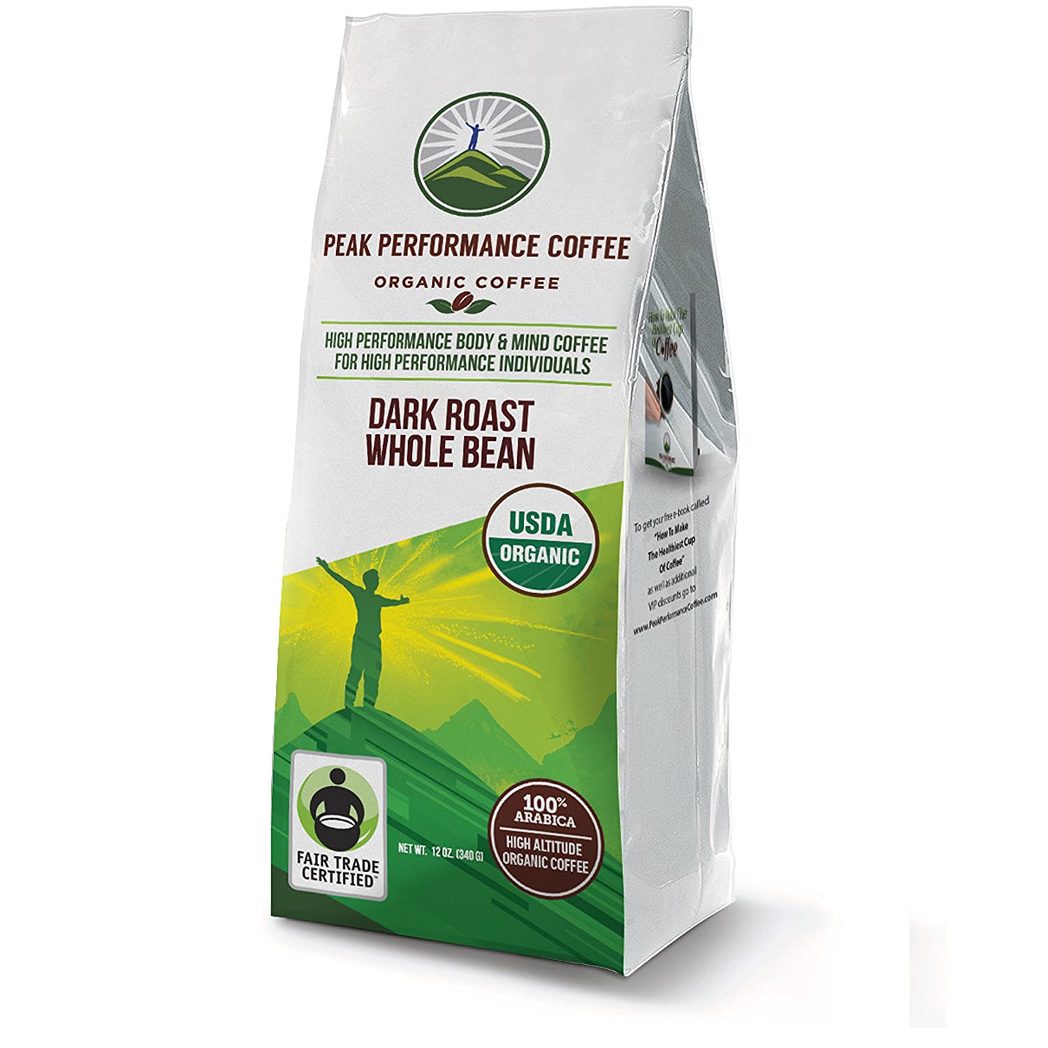 Coffee - Organic High Altitude Coffee (Dark Roast Whole Bean)